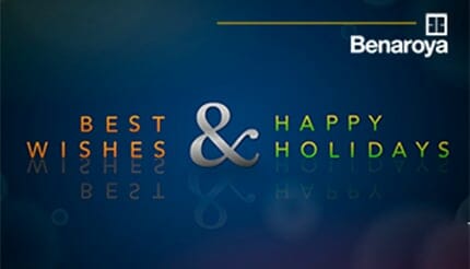 Benaroya Company Holiday e-card thumbnail | Vivid Greetings